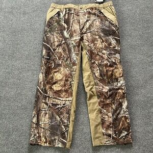Guide Series Pant Men Extra Large TecH20 40X32 Waterproof Burr Proof RealTree P4